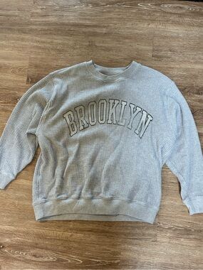 Aerie Waffle knit Crewneck